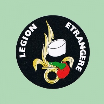 2 Aufkleber Fremdenlegion