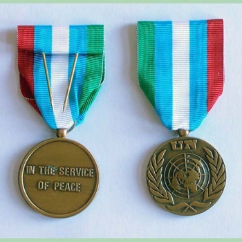 Médaille ordonnance  ONU - MINUBH (UNO Medaille BuH)