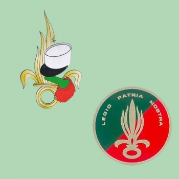2 Aufkleber Fremdenlegion